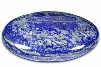 Polished Lapis Lazuli Palm Stone - Pakistan #362555