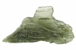 Green Moldavite Tektite ( g) - Czech Republic #359468
