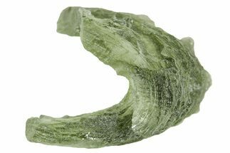 Green Moldavite Tektite ( g) - Czech Republic #359473