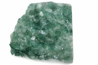 Green, Fluorescent, Cubic Fluorite Crystals - Madagascar #363385