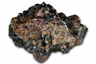 Fluorescent Zircon Crystals in Biotite Schist - Norway #363930