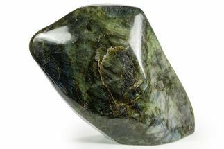Flashy Free-Standing Polished Labradorite - Madagascar #364131