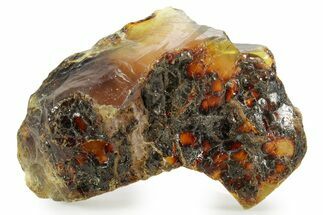 Rough Blue Indonesian Amber - Indonesia #359645