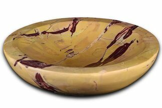 Polished Saharan Desert Jasper Dish - Morocco #349411