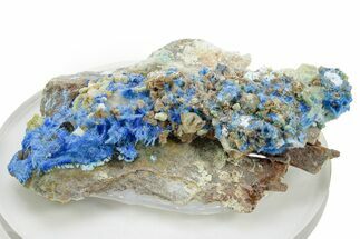 Vibrant Blue Cyanotrichite - China #365283