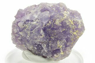 Purple Coquimbite Formation - Alcaparrosa Mine, Chile #366058
