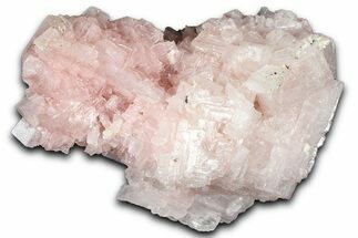 Pink Halite Crystal Cluster - Trona, California #347197