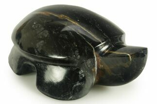 Carved Picasso Marble Turtle - Utah #366306