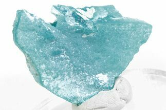 Sparkling Druzy Quartz on Chrysocolla - DR Congo #366159