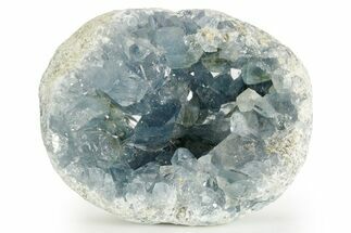 Sparkling Celestine (Celestite) Geode Section - Madagascar #364684