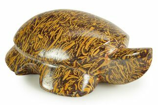 Carved Miriam Stone Turtle - India #366169