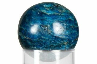 Bright Blue Apatite Sphere - Madagascar #367047