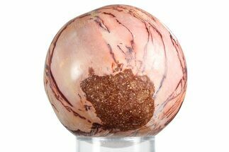 Polished Saharan Desert Jasper Sphere - Morocco #326875
