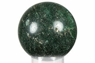 Polished Fuchsite Sphere - Madagascar #349747