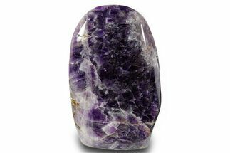 Tall, Free-Standing Polished Chevron Amethyst - Madagascar #350257