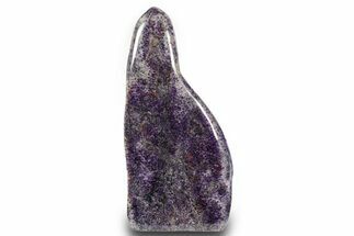 Tall, Free-Standing Polished Chevron Amethyst - Madagascar #350264