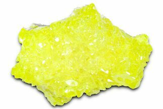 Bright-Yellow Sulfur Crystals - Bolivia #359320