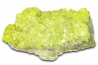 Bright-Yellow Sulfur Crystals - Bolivia #359321