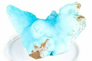 Glistening Sky-Blue Hemimorphite - Congo #368226