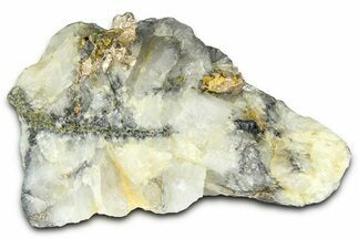 Native Silver in Calcite - Morocco #368324