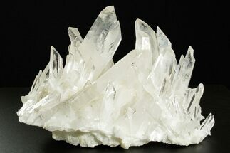 Clear Quartz Crystal Cluster - Colombia #368472