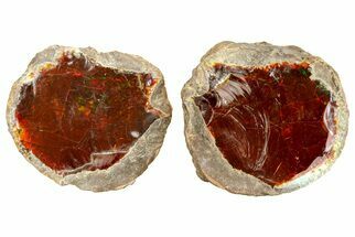 Ethiopian Chocolate Opal Nodule (Pair) - Yita Ridge #369071