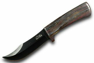 Knife With Tiger Iron Inlays #370848