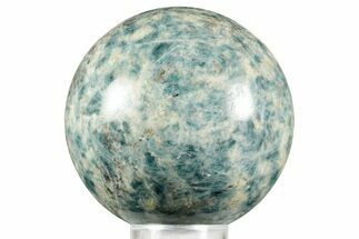 Polished Blue Kyanite & Quartz Sphere #370898