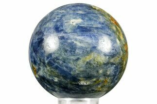 Polished Blue Kyanite & Quartz Sphere #370905