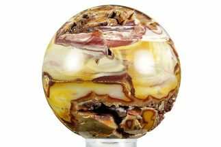Polished Mookaite Jasper Sphere - Australia #371099