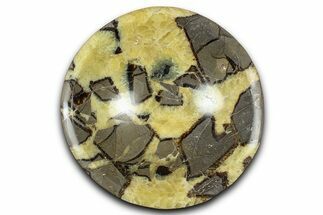 Eye-Eatching Polished Septarian Dish - Madagascar #371709