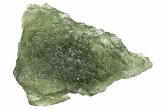 Green Moldavite Tektite ( g) - Czech Republic #368990