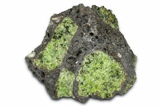 Peridot Crystals in Basalt - Arizona #369506