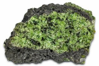 Peridot Crystals in Basalt - Arizona #369536
