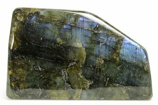 Flashy Free-Standing Polished Labradorite - Madagascar #372717