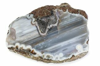 Polished Tilt Egg Half - Wiley's Well, California #373393