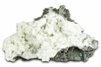 Lustrous Calcite Crystal Cluster on Marcasite - Mexico #373565