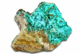 Conichalcite with Vibrant Chrysocolla - Namibia #373604