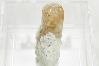 Lustrous Champagne-Pink Topaz Crystal - Utah #374533