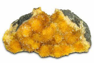 Intense Orange Calcite Crystal Cluster - Poland #374703