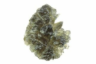 Green Moldavite Tektite ( g) - Besednice, Czech Republic #376268