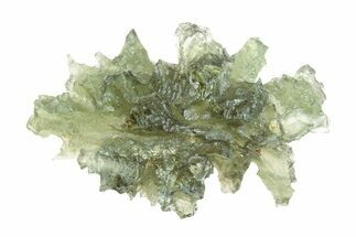 Green Moldavite Tektite ( g) - Besednice, Czech Republic #376275