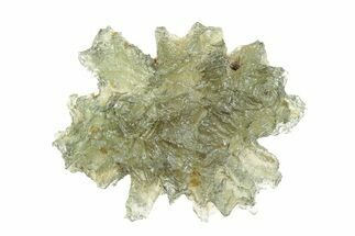Green Moldavite Tektite ( g) - Besednice, Czech Republic #376279