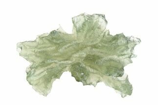 Green Moldavite Tektite ( g) - Besednice, Czech Republic #376295