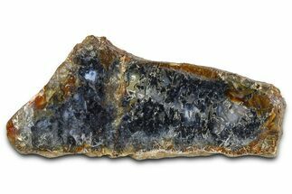 Polished Trent Agate With Stibnite & Realgar - Oregon #378037