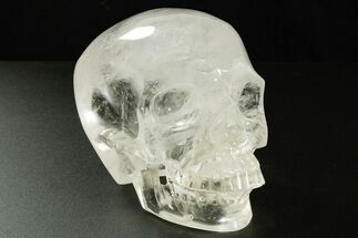 Realistic, Polished Quartz Crystal Skull - Madagascar #378602
