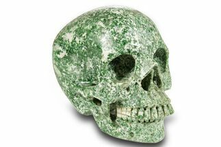 Realistic, Polished Hamine Jasper Skull - India #378613