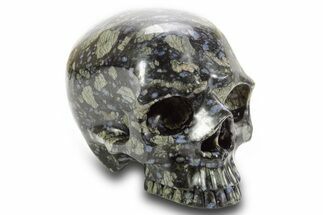 Realistic, Que Sera Stone (Rhyolite) Skull - Brazil #378764