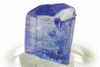 Brilliant Blue-Violet Tanzanite Crystal -Merelani Hills, Tanzania #379085