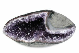 Sparkling Purple Amethyst Geode - Uruguay #379271